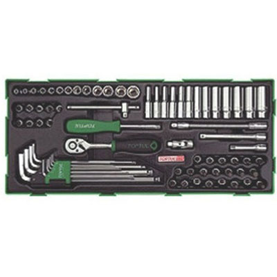 Bộ dụng cụ 1/2" 72 món Toptul GTB72020 1 Bộ dụng cụ 1/2