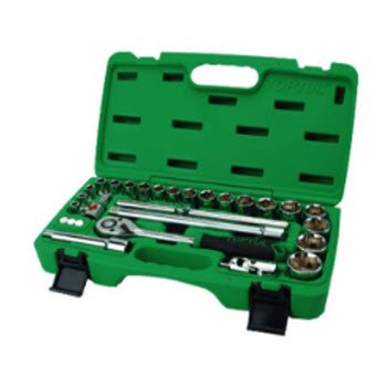 Bộ dụng cụ Satin 1/2" 28 chi tiết Toptul GCAI2802 1 Bộ dụng cụ Satin 1/2