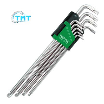 Bộ lục giác sao 9 món dài Toptul GAAL0923 1 Bộ lục giác sao 9 món dài Toptul GAAL0923