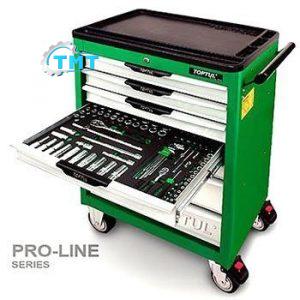 Bộ tủ dụng cụ 7 ngăn đỏ 261 chi tiết Toptul GV-26102