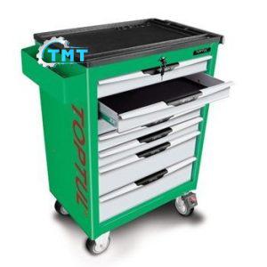 Bộ tủ dụng cụ 7 ngăn xanh 261 chi tiết Toptul GV-26103