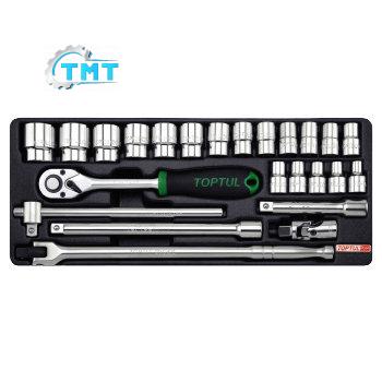 Bộ túyp lục giác 24 món Toptul GCAT2402 1 Bộ túyp lục giác 24 món Toptul GCAT2402