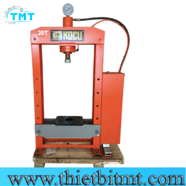 Máy ép thuỷ lực-dùng khí nén có đồng hồ MQSY-20T 1 Máy ép thuỷ lực-dùng khí nén có đồng hồ MQSY-20T