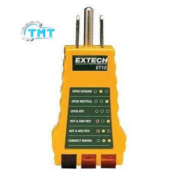 Thiết bị kiểm tra hệ thống dây điện Extech - ET15 1 Thiết bị kiểm tra hệ thống dây điện Extech - ET15