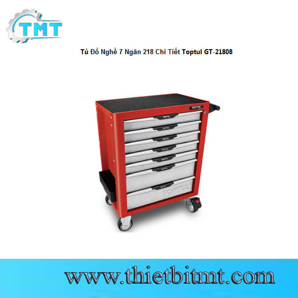 Tủ đồ nghề 7 ngăn 218 chi tiết Toptul GT-21807 1 Tủ đồ nghề 7 ngăn 218 chi tiết Toptul GT-21807
