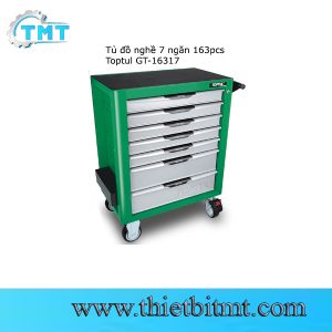 Tủ đồ nghề sửa chữa 7 ngăn 163pcs Toptul GT-16317
