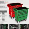 Tủ dụng cụ 5 ngăn màu đỏ Toptul GT-16308 3 Tủ dụng cụ 5 ngăn màu đỏ Toptul GT-16308