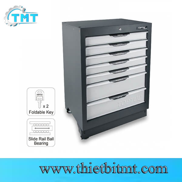 Tủ đựng đồ nghề 7 ngăn Toptul TBBI0703 1 Tủ đựng đồ nghề 7 ngăn Toptul TBBI0703