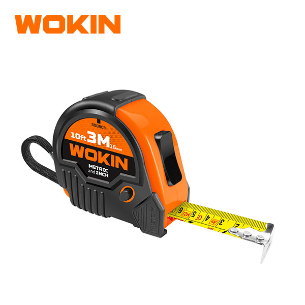 3m*16mm Thước đo bọc nhựa ABS chống sốc Wokin 500803 1 3m*16mm Thước đo bọc nhựa ABS chống sốc Wokin 500803