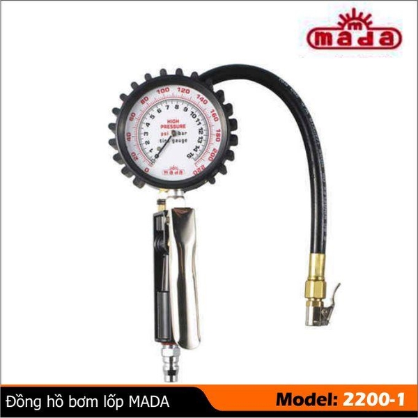 Tay bơm lốp có đồng hồ 2200-1 1 tay-bom-lop-co-dong-ho-2200-1
