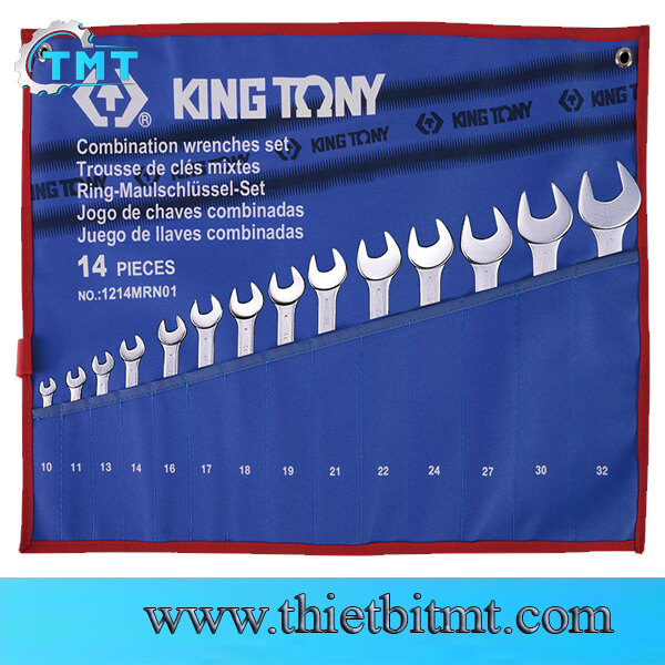 BỘ CỜ LÊ 14 CHI TIẾT KINGTONY 10-32MM 1214MRN01 1 BỘ CỜ LÊ 14 CHI TIẾT KINGTONY 10-32MM 1214MRN01