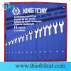 Bộ cờ lê 2 đầu King Tony 14 PCS, 1214MRN05 3 Bộ cờ lê 2 đầu King Tony 14 PCS, 1214MRN05