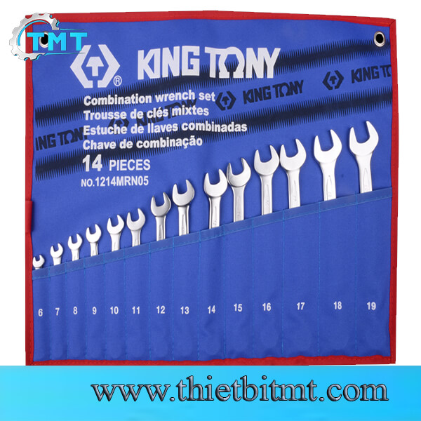 Bộ cờ lê 2 đầu King Tony 14 PCS, 1214MRN05 1 Bộ cờ lê 2 đầu King Tony 14 PCS, 1214MRN05