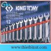 Bộ cờ lê 2 đầu miệng 12 chi tiết hệ inch Kingtony 1112SR