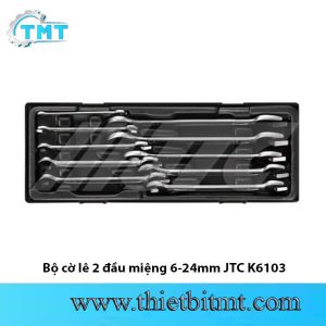 Bộ cờ lê 2 đầu miệng 6-24mm JTC K6103