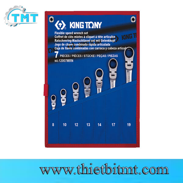 Bộ cờ lê tự động King Tony 12007MRN 7chi tiết 1 Bộ cờ lê tự động King Tony 12007MRN 7chi tiết