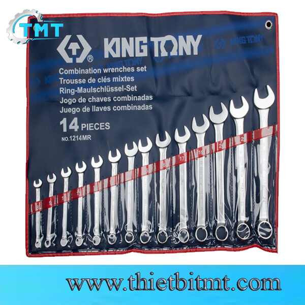 Bộ cờ lê vòng miệng 14 chi tiết 10-32mm Kingtony 1214MR 1 Bộ cờ lê vòng miệng 14 chi tiết 10-32mm Kingtony 1214MR