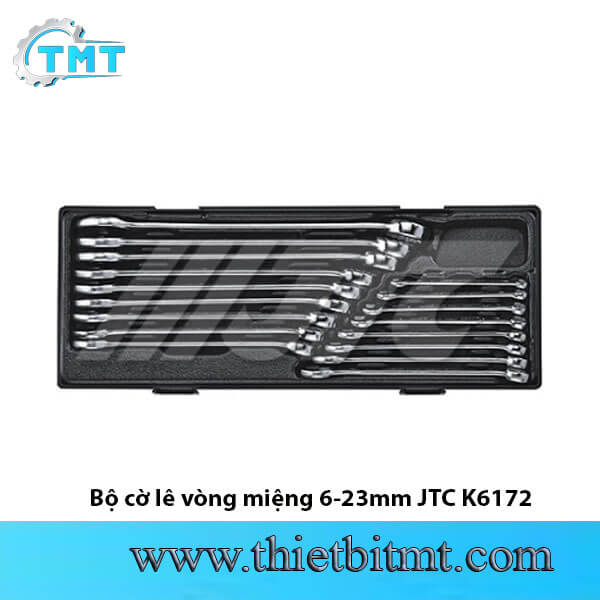 Bộ cờ lê vòng miệng 6-23mm JTC K6172 1 Bộ cờ lê vòng miệng 6-23mm JTC K6172