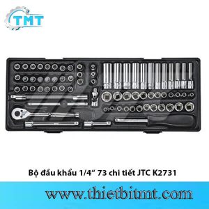 Bộ đầu khẩu 1/4 73 chi tiết JTC K2731