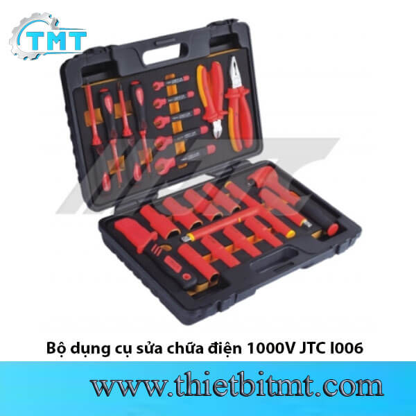 Bộ dụng cụ sửa chữa điện 1000V JTC I006 1 Bộ dụng cụ sửa chữa điện 1000V JTC I006
