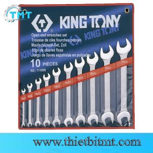 Bộ hai đầu miệng 12 cái hệ mét 6-32mm Kingtony 1112MR