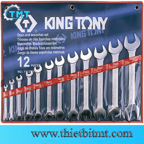 Bộ hai đầu miệng 6-32mm Kingtony 1112MR 1 Bộ hai đầu miệng 6-32mm Kingtony 1112MR
