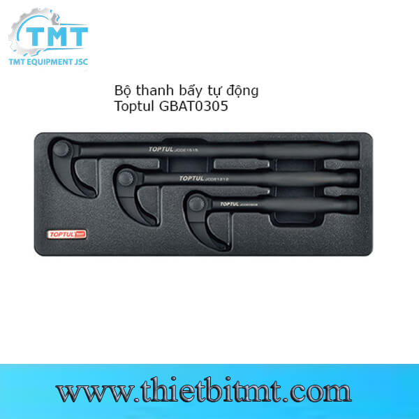 Bộ thanh bẩy tự động 3 chi tiết Toptul GBAT0305 1 Bộ thanh bẩy tự động 3 chi tiết Toptul GBAT0305