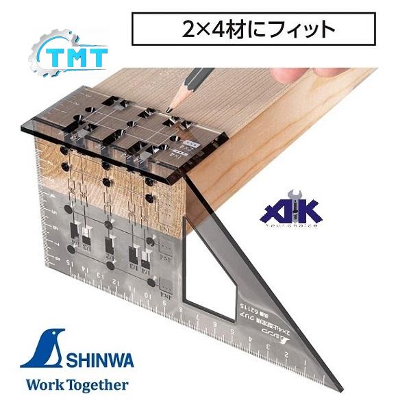 Thước ke bắt vít gỗ Shinwa 62115 1 Thước ke bắt vít gỗ Shinwa 62115