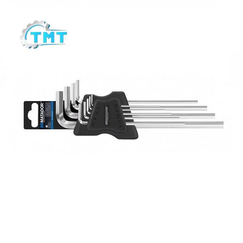 Bộ lục giác dài 9 chi tiết L-Key Matador 0441 9091 1 Bộ lục giác dài 9 chi tiết L-Key Matador 0441 9091