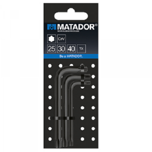 Bộ lục giác 3 chi tiết L-Key Matador 0443 9032