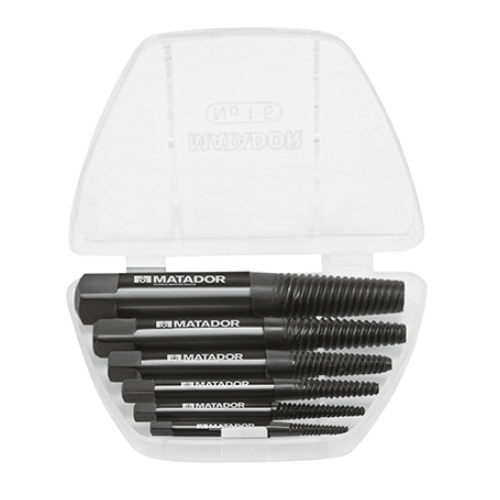 Bộ taro ngược (ốc gãy) 5 chi tiết M3-18mm Matador 0771 0001 1 Bộ taro ngược (ốc gãy) 5 chi tiết M3-18mm Matador 0771 0001