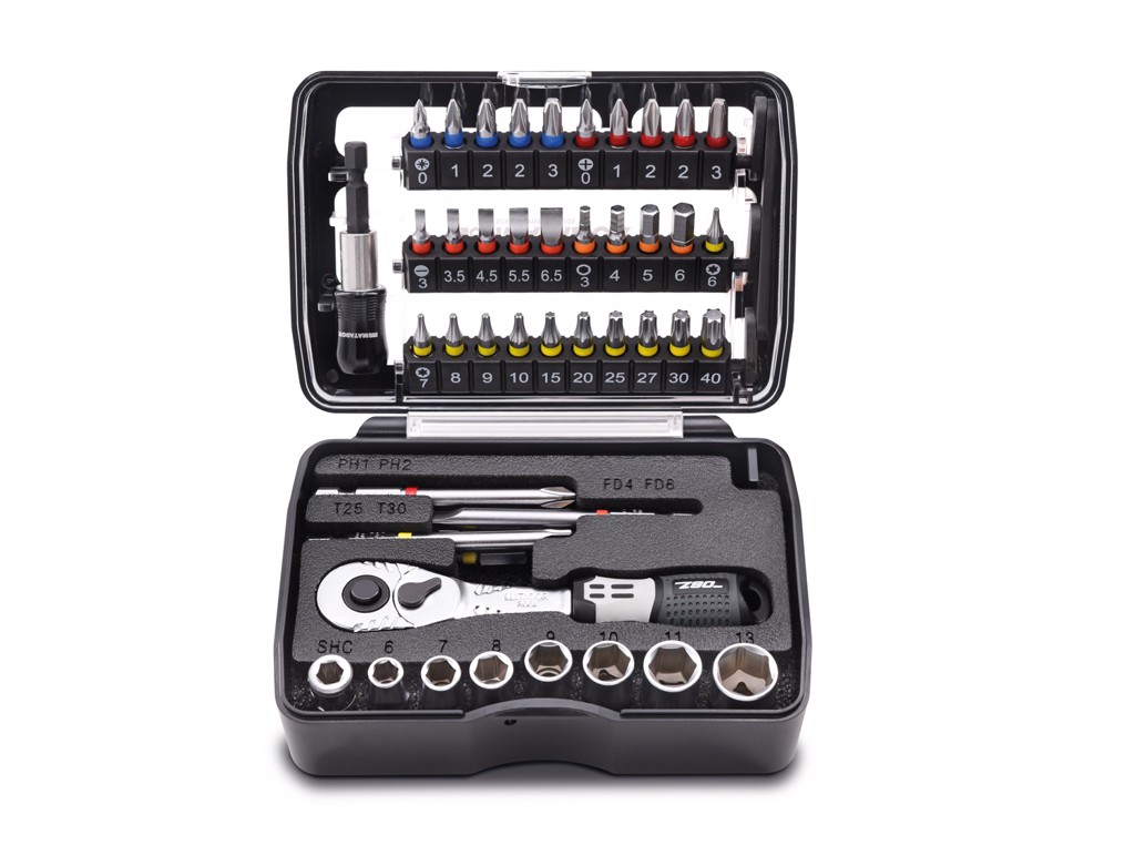 Bộ đầu vít đa năng 47 chi tiết 1/4'' Matador 2155 0001 1 Bộ đầu vít đa năng 47 chi tiết 1/4'' Matador 2155 0001