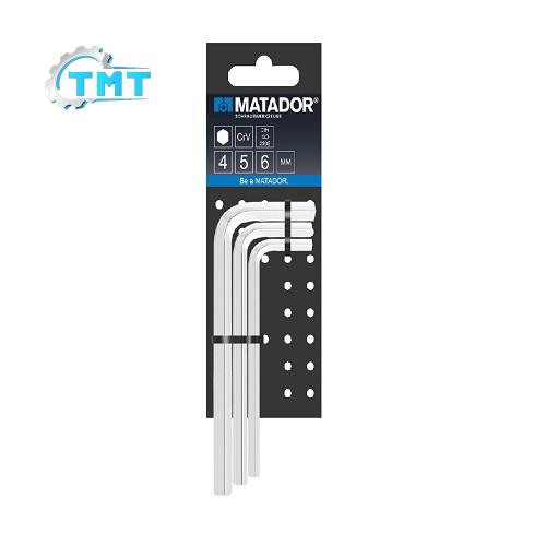 Bộ lục giác 3 chi tiết L-Key Matador 0440 9030 1 Bộ lục giác 3 chi tiết L-Key Matador 0440 9030