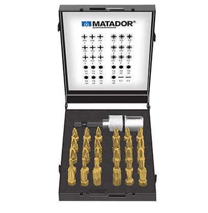 Bộ đầu vít đa năng 31 chi tiết Matador 7050 1 Bộ đầu vít đa năng 31 chi tiết Matador 7050