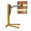 Đèn sấy hống ngoại sóng ngắn 3150 W di động, 3 bóng