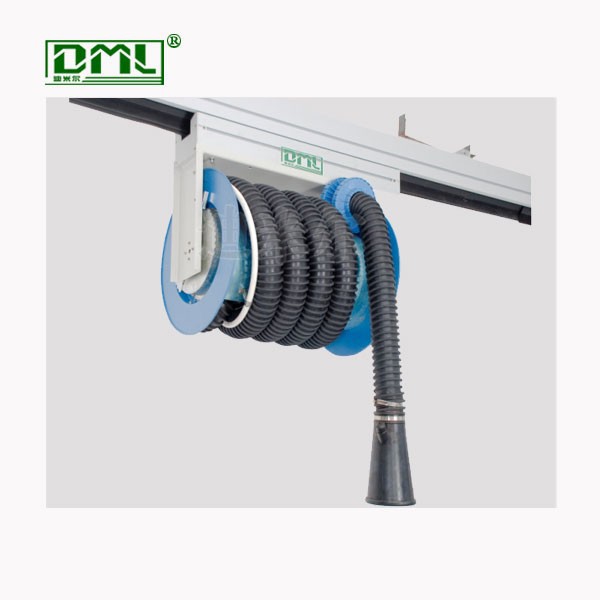 Ống hút khí xả tự thu dạng trượt DML-800B 1 Ống hút khí xả tự cuộn, di chuyển được