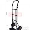 Xe đẩy hàng 02 bánh CSPS cao 117cm 2 Xe đẩy hàng 02 bánh CSPS cao 117cm
