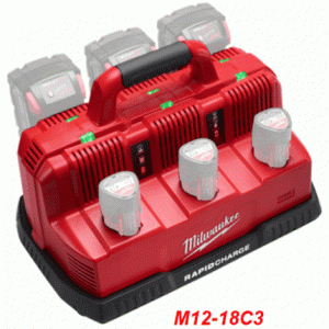 Bộ sạc nhanh 12V-18V Milwaukee M12-18C3