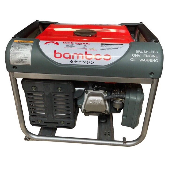 Máy Phát Điện Chạy Xăng 2.5kw Bamboo 3600C 1 Máy Phát Điện Chạy Xăng 2.5kw Bamboo 3600C