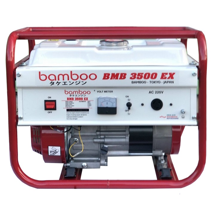 Máy Phát Điện Chạy Xăng 3kw Bamboo BMB 3500EX 1 Máy Phát Điện Chạy Xăng 3kw Bamboo BMB 3500EX