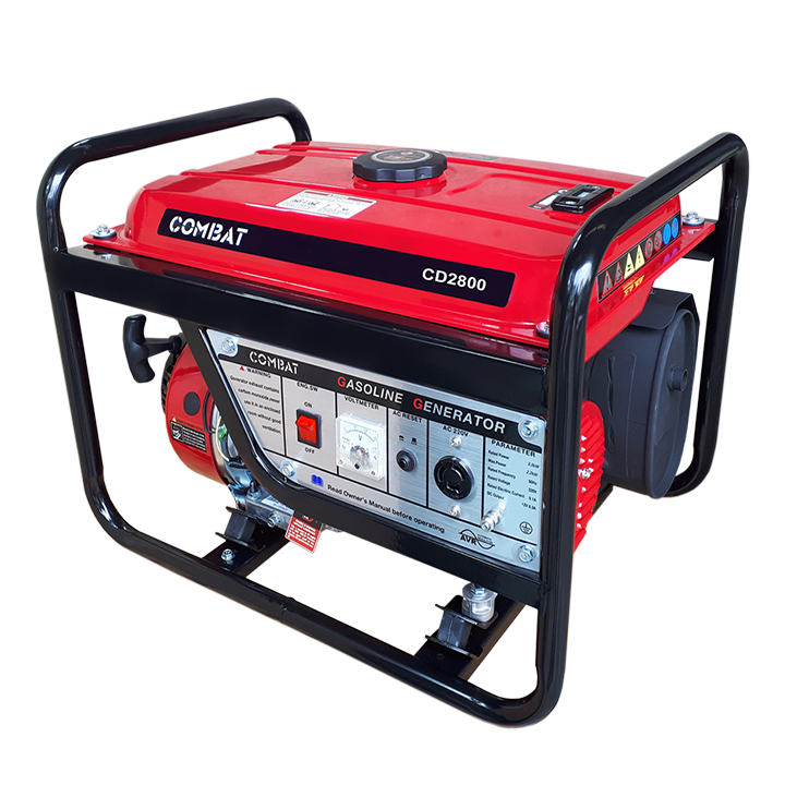 Máy Phát Điện Chạy Xăng 2Kva Combat CD2800 1 Máy Phát Điện Chạy Xăng 2Kva Combat CD2800