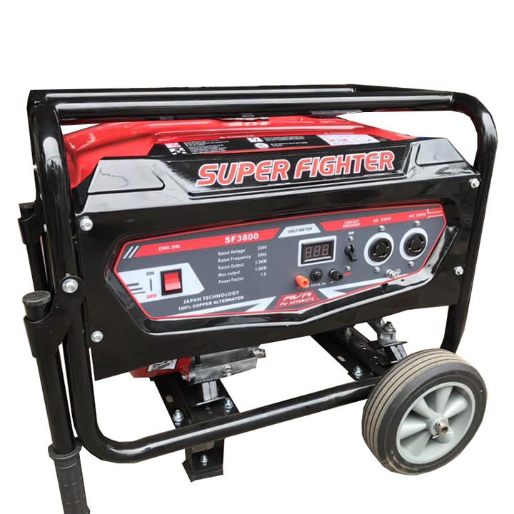Máy Phát Điện Chạy Xăng 3.5kw Super Fighter SF3800 1 Máy Phát Điện Chạy Xăng 3.5kw Super Fighter SF3800