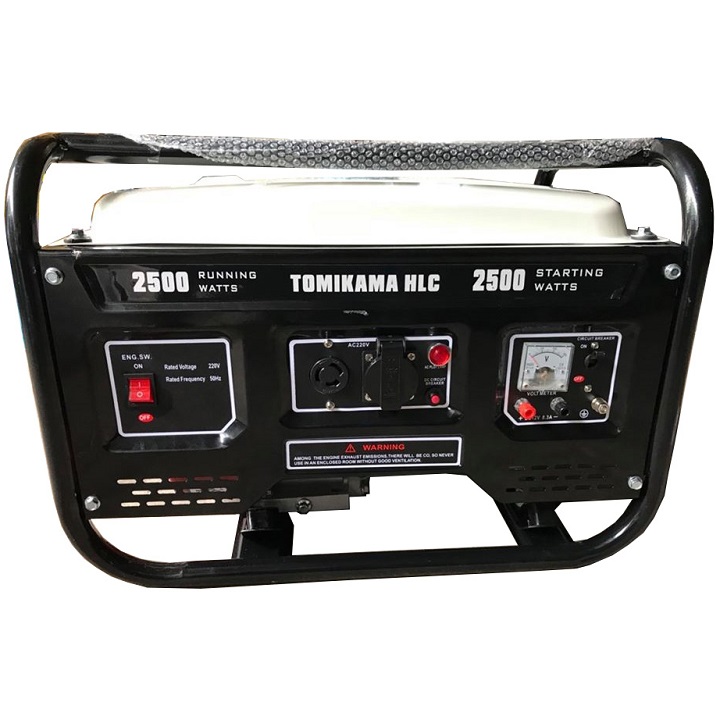 Máy Phát Điện Chạy Xăng 2kw Tomikama 2500 1 Máy Phát Điện Chạy Xăng 2kw Tomikama 2500