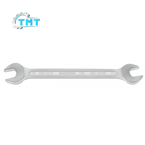 Cờ lê 2 đầu miệng hệ mét DIN 3110 Matador 0100 1 Cờ lê 2 đầu miệng hệ mét DIN 3110 Matador 0100