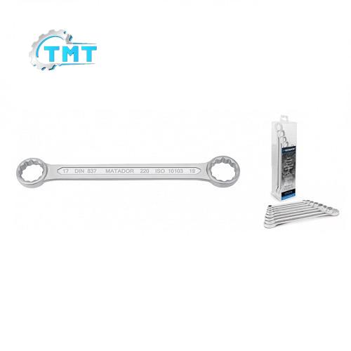 Bộ cờ lê hai đầu vòng loại thẳng MATADOR 0220 1 Bộ cờ lê hai đầu vòng loại thẳng MATADOR 0220