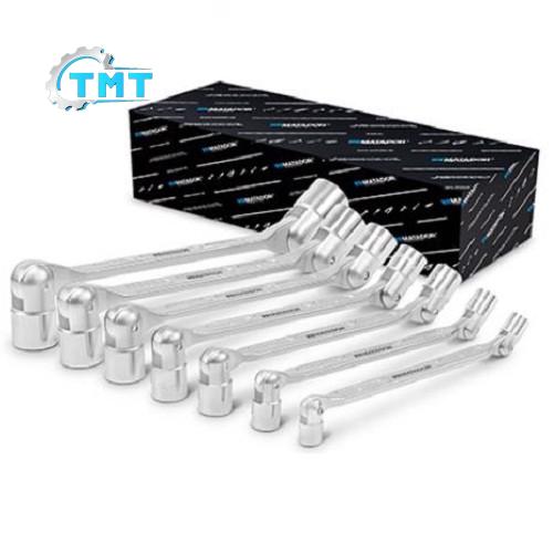 Bộ ống điếu hai đầu xoay 7mm MATADOR 0430 9070 1 Bộ ống điếu hai đầu xoay 7mm MATADOR 0430 9070