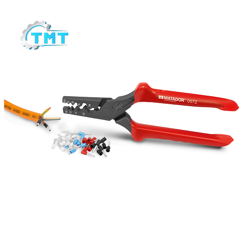 Kìm bấm đầu cos 190mm Matador 0572 0010 1 Kìm bấm đầu cos 190mm Matador 0572 0010