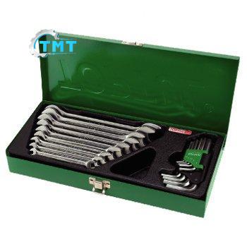 Bộ cờ lê 2 đầu vòng 18 món Toptul GRA09050 1 Bộ cờ lê 2 đầu vòng 18 món Toptul GRA09050