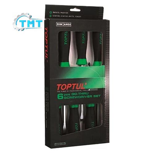 Bộ tua vít 6 món Toptul GAAE0605 1 Bộ tua vít 6 món Toptul GAAE0605