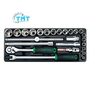 Bộ tuýp bông hệ inch 25PCS 1/2